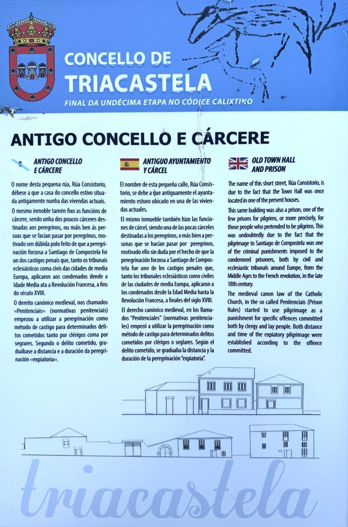 Complexo Xacobeo Otel Tríacastela Dış mekan fotoğraf